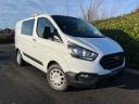 FORD TRANSIT CUSTOM 320 6 SEAT CREW, A/C, EURO6