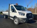 FORD TRANSIT 350 1 OWNER EX LWB FACTORY DROPSIDE