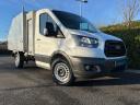FORD TRANSIT  350 FULL ALLOY BODY TREE TIPPER WITH TOOLBOX